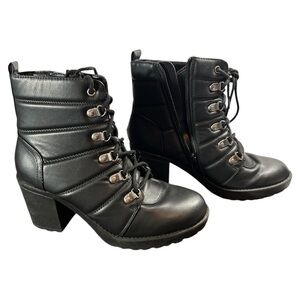 MIA Women’s Size 9 Lace-up/ zip‎ side Alfonso Combat Boots
